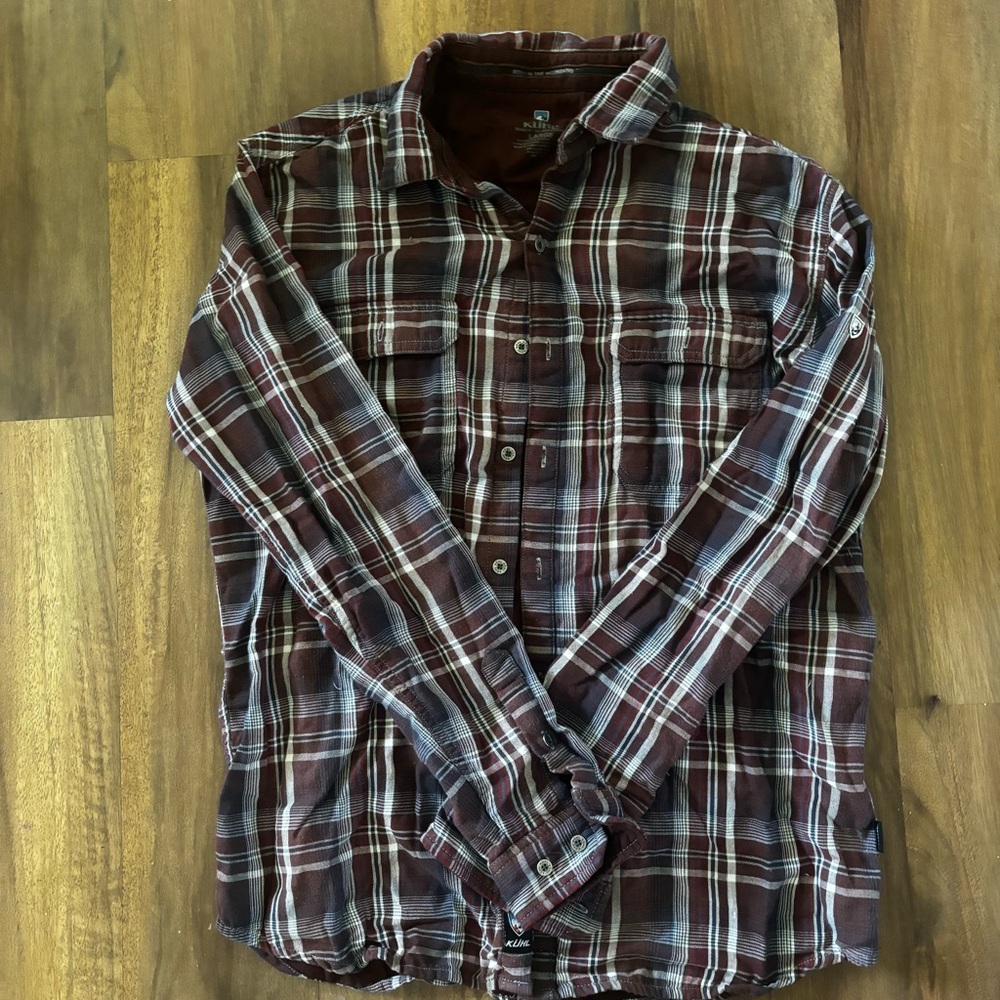 Kuhl Plaid Button-Up Shirt